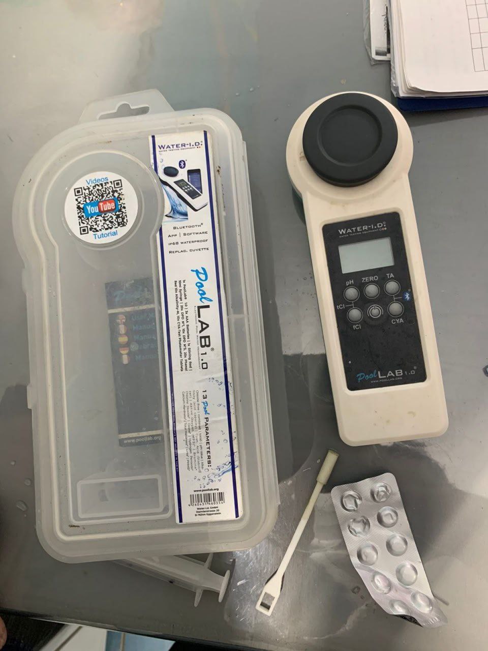 Сотрудники СШ «Олимп» г. Фрязино тщательно следят за качеством воды в бассейне