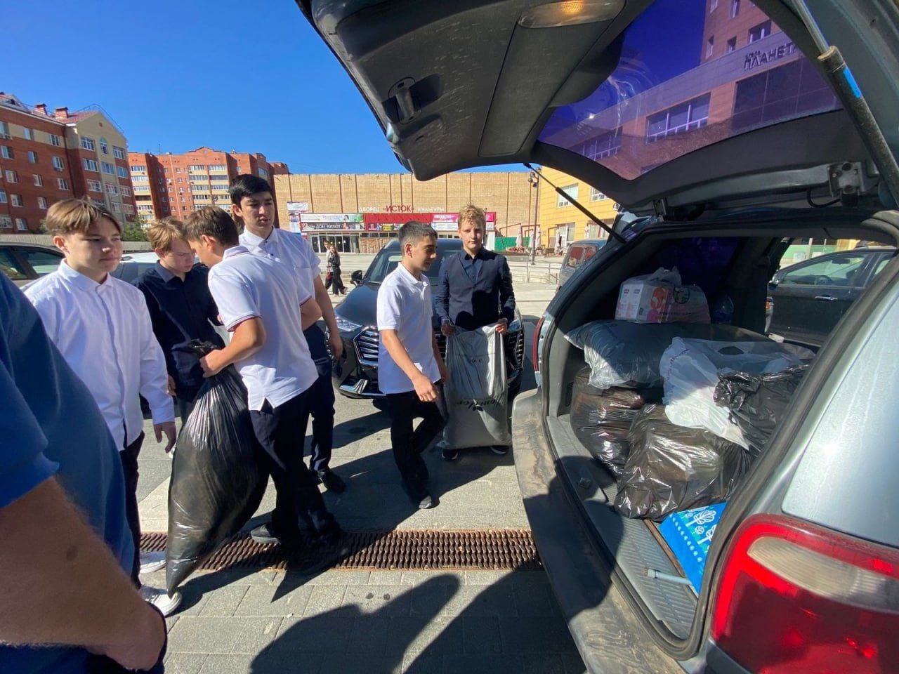 Все для ПОБЕДЫ! Ученики школы №3 приняли участие в акции «Помощь Курску».