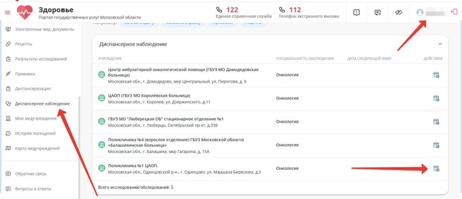 Как записаться на прием к врачу-онкологу ЦАОП ОП им. М.В. Гольца «Щёлковской больницы»?