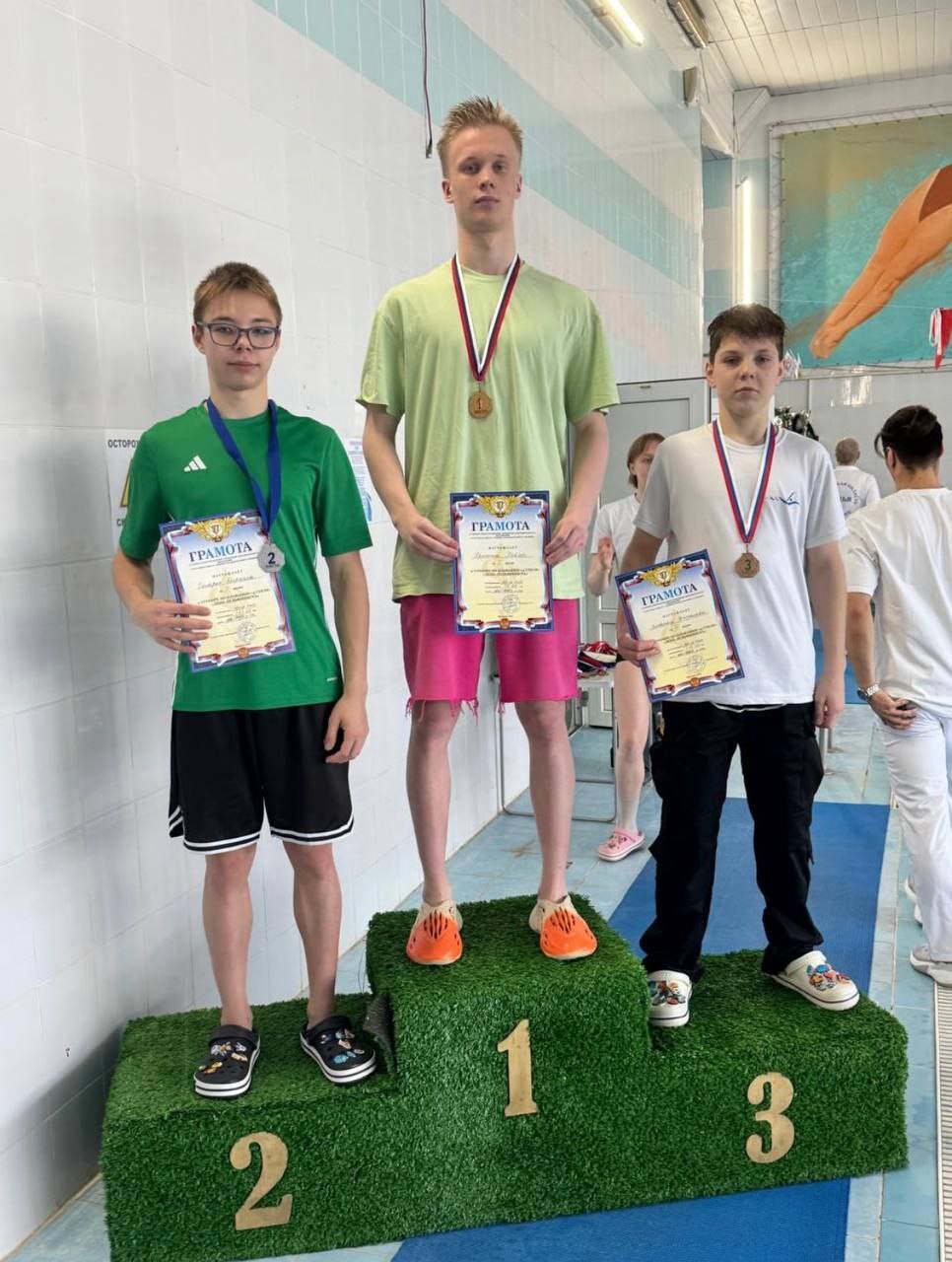 Турнир по плаванию «4 стиля – День Дельфиниста» завершился в «Олимпе»