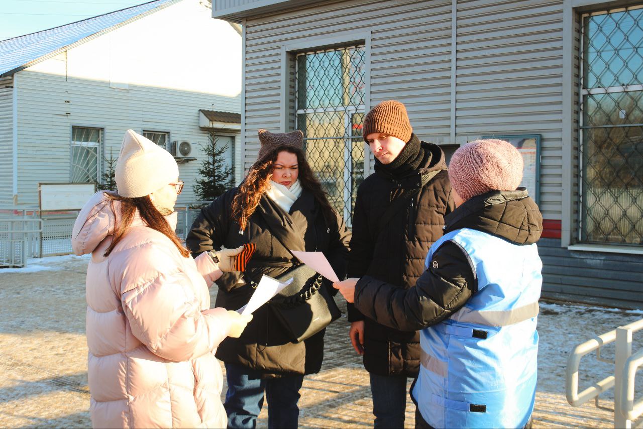 Акция «Сохрани свою жизнь» на станции «Фрязино - Товарная»