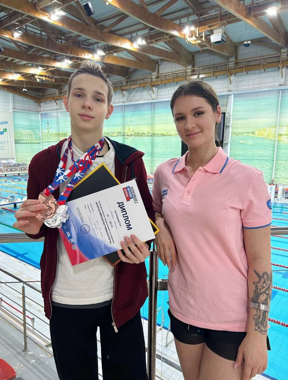 Воспитанники СШ «Олимп» стали призерами всероссийской матчевой встречи по плаванию!