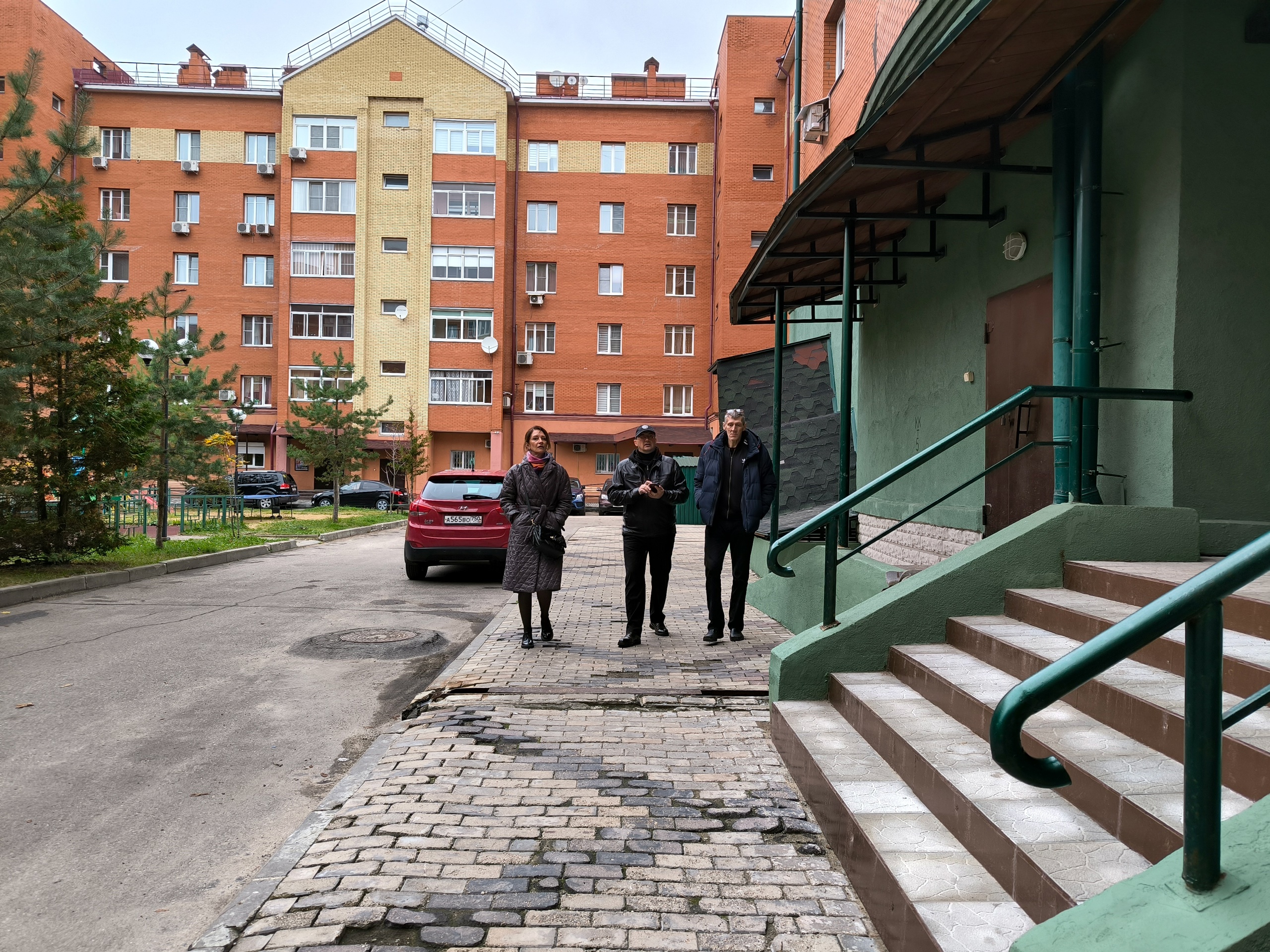 Встреча с жителями дома 3 по улице Пионерская прошла во Фрязино