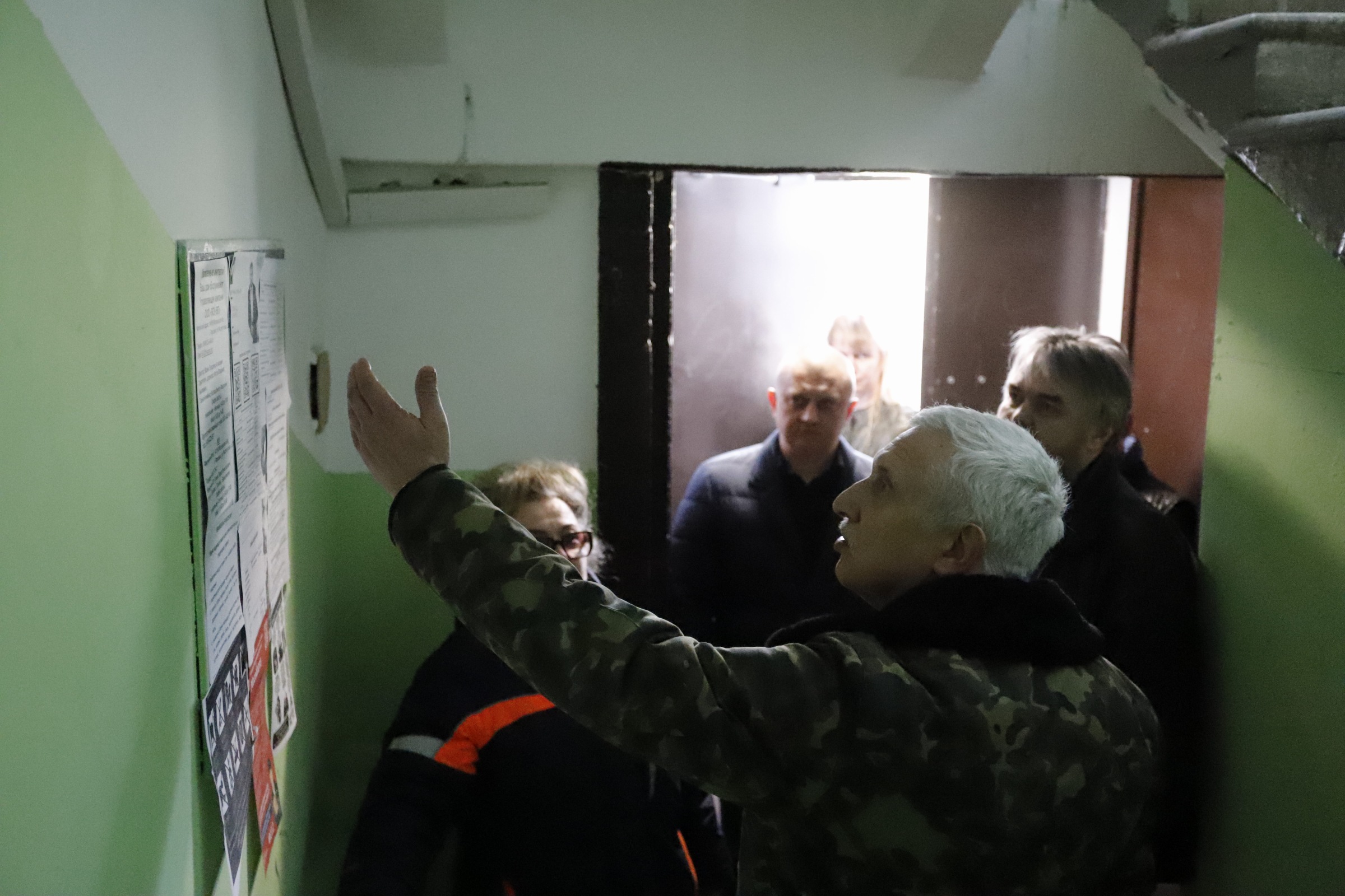 Обход территории С.А. Горячев