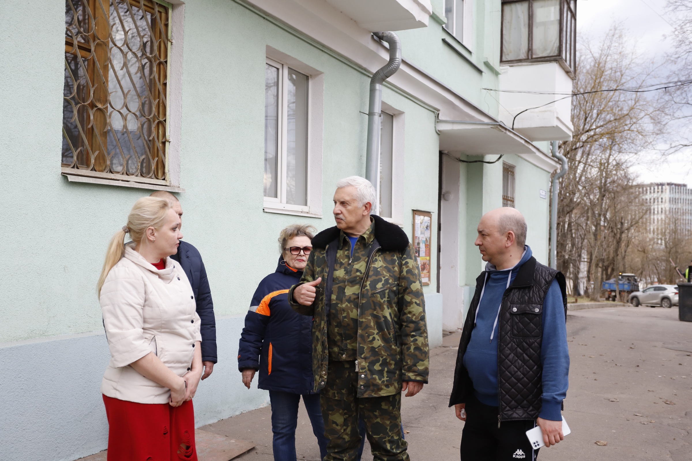 Обход территории С.А. Горячев