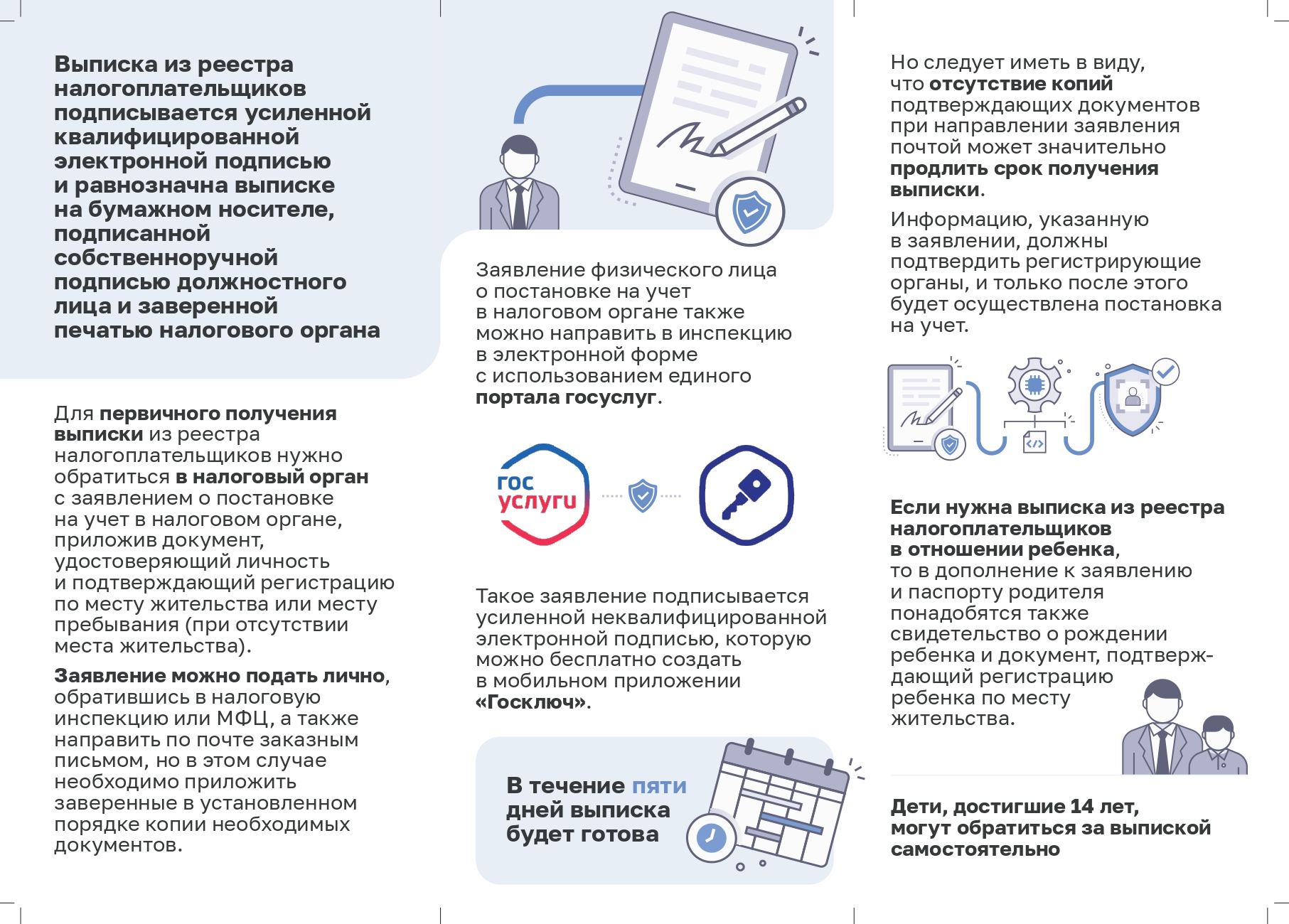 С 2026 года единым документом о постановке на учет в налоговом органе станет выписка