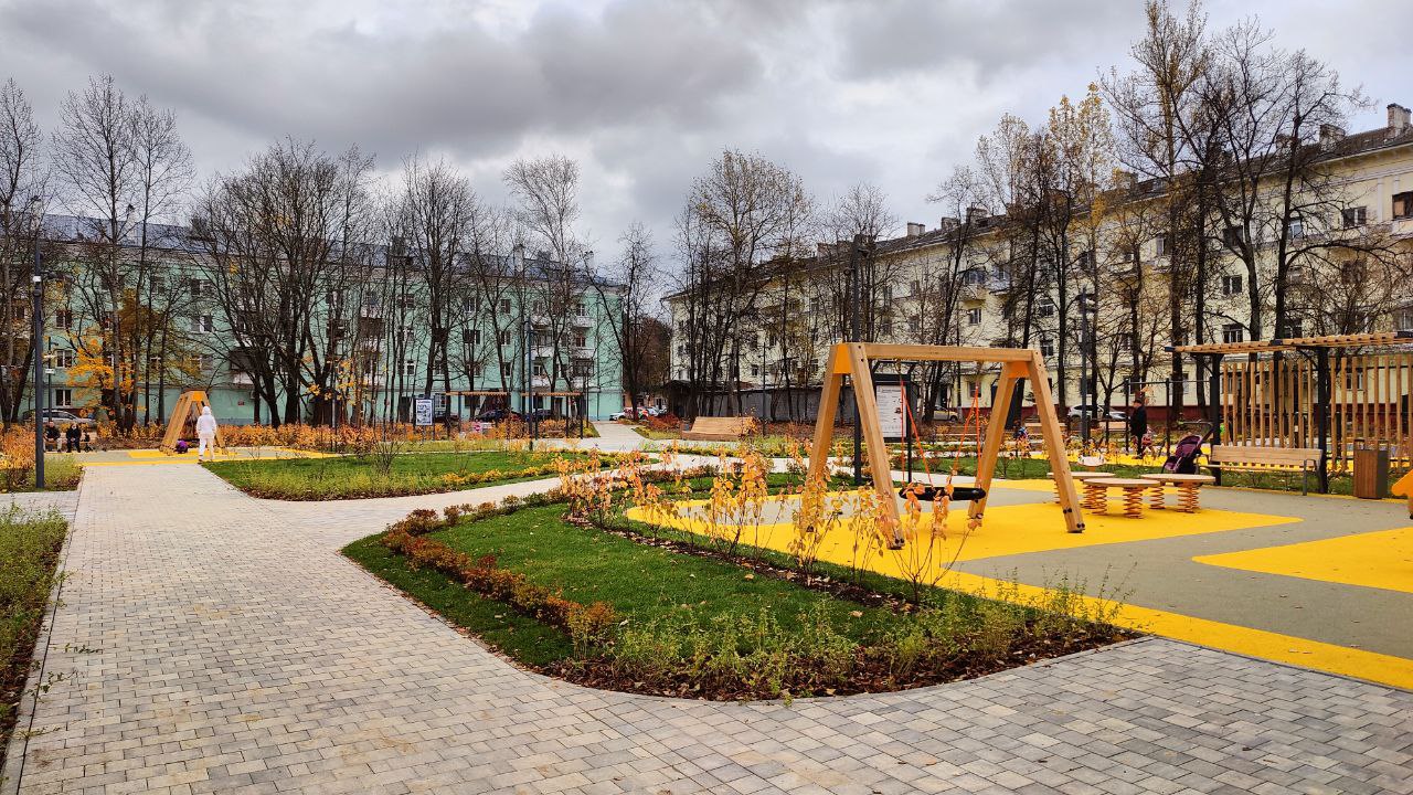 Начата проверка эффективности расходования бюджетных средств на благоустройство общественных территорий (сквера) г. Фрязино, ул. Институтская