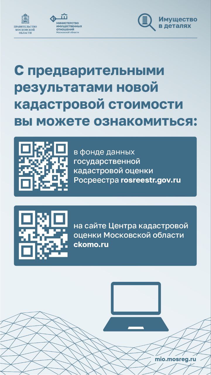 Кадастровая оценка в Подмосковье