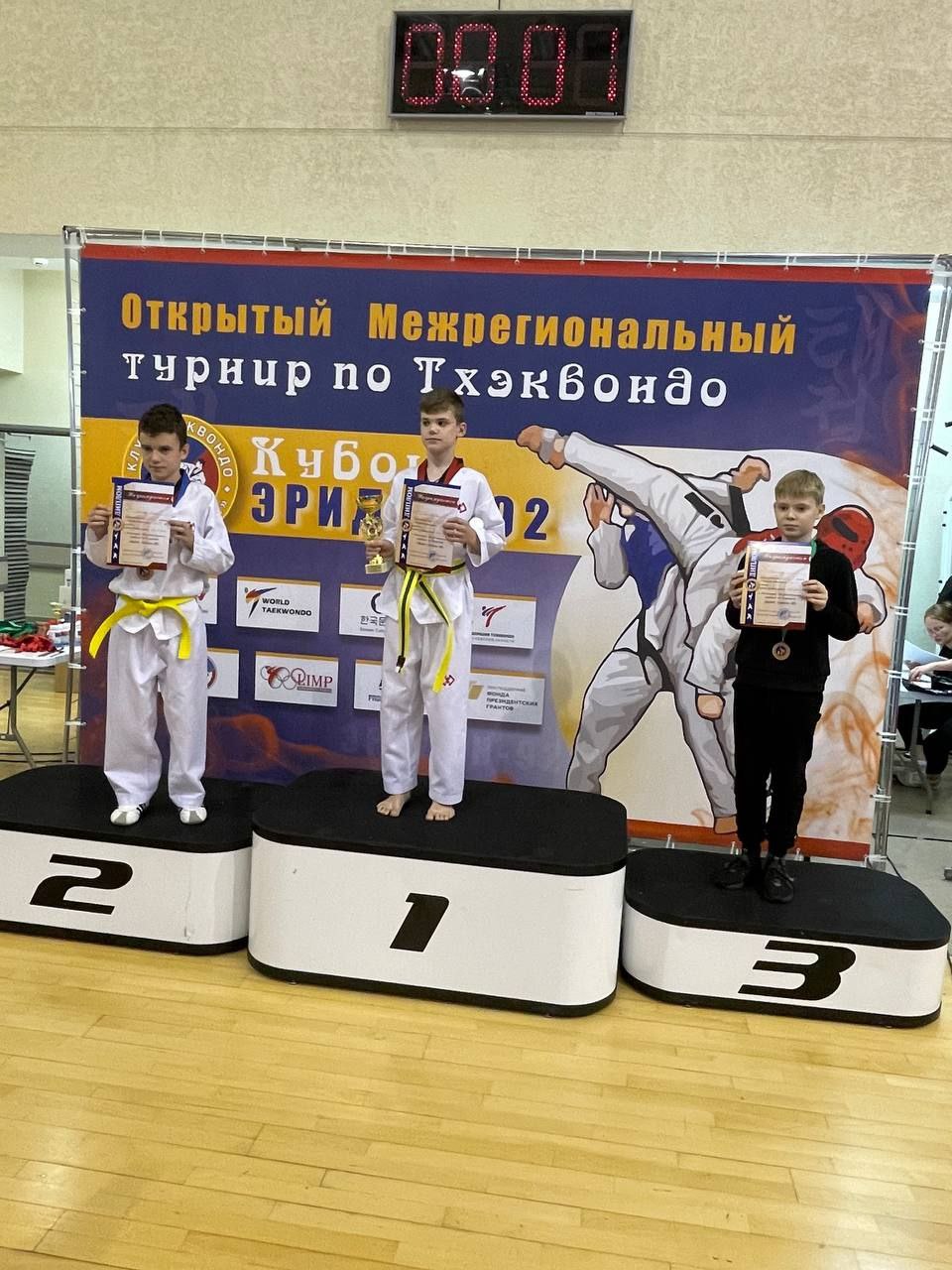 Фрязинские тхэквондисты