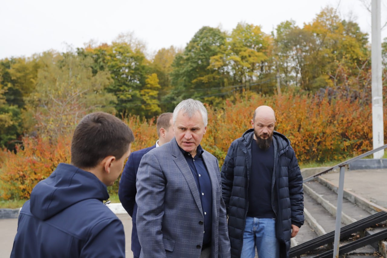 Глава г.о. Фрязино в рамках обхода территории посетил железнодорожную станцию «Фрязино-Пассажирская»