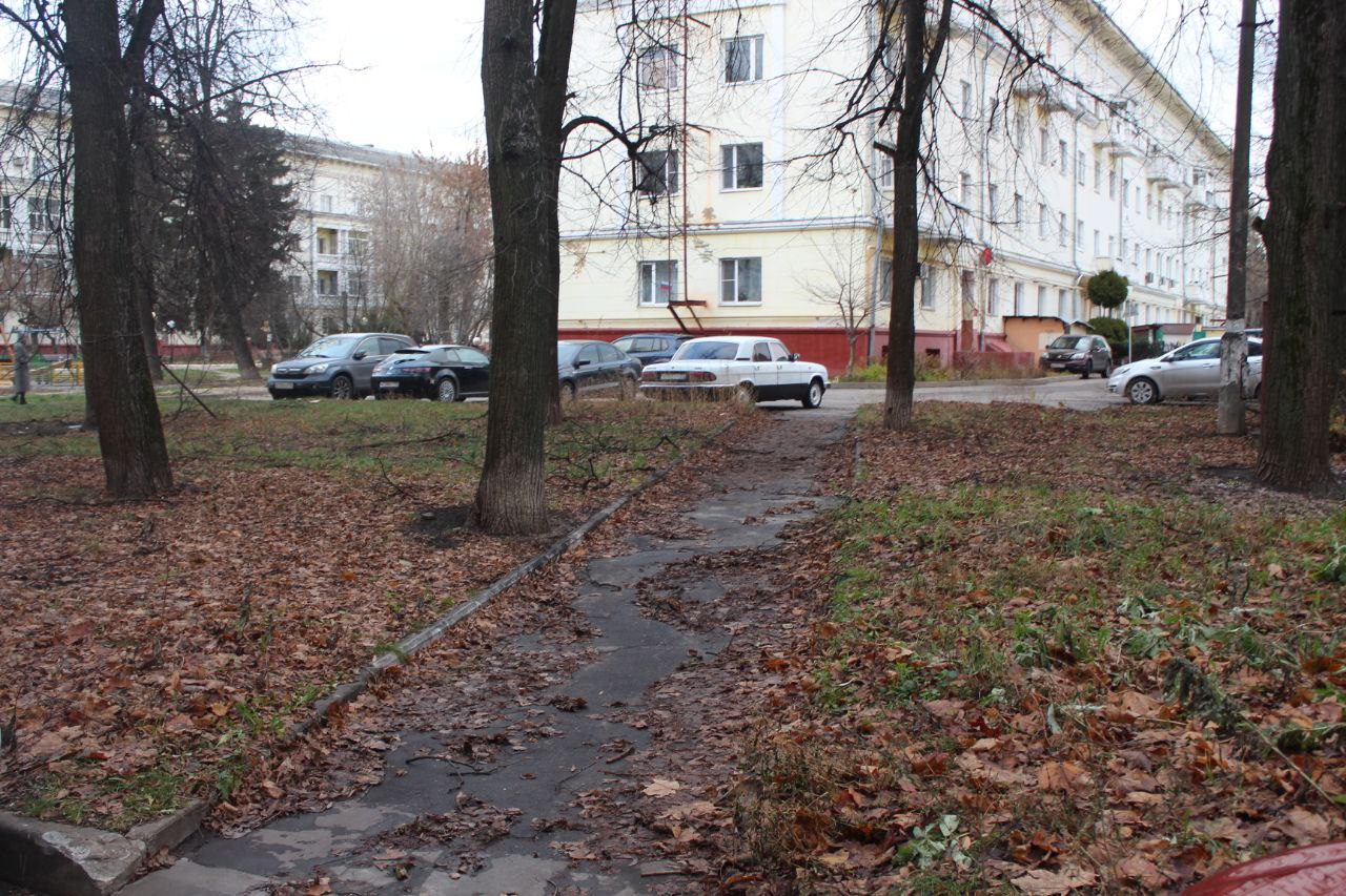 Обход территории Ю.М. Шувалова