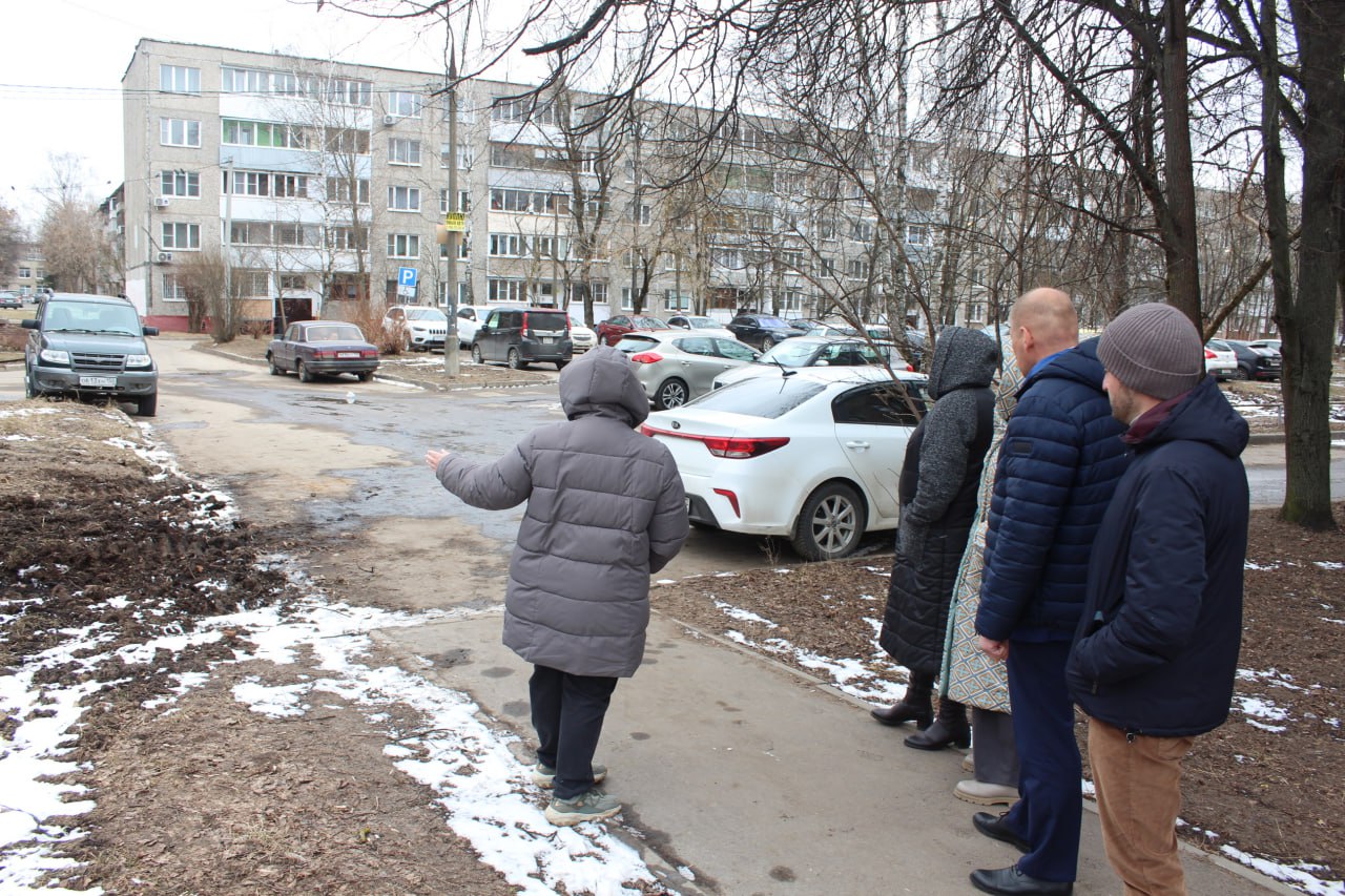 Встреча с жителями домов № 10 и 12 по улице Полевой