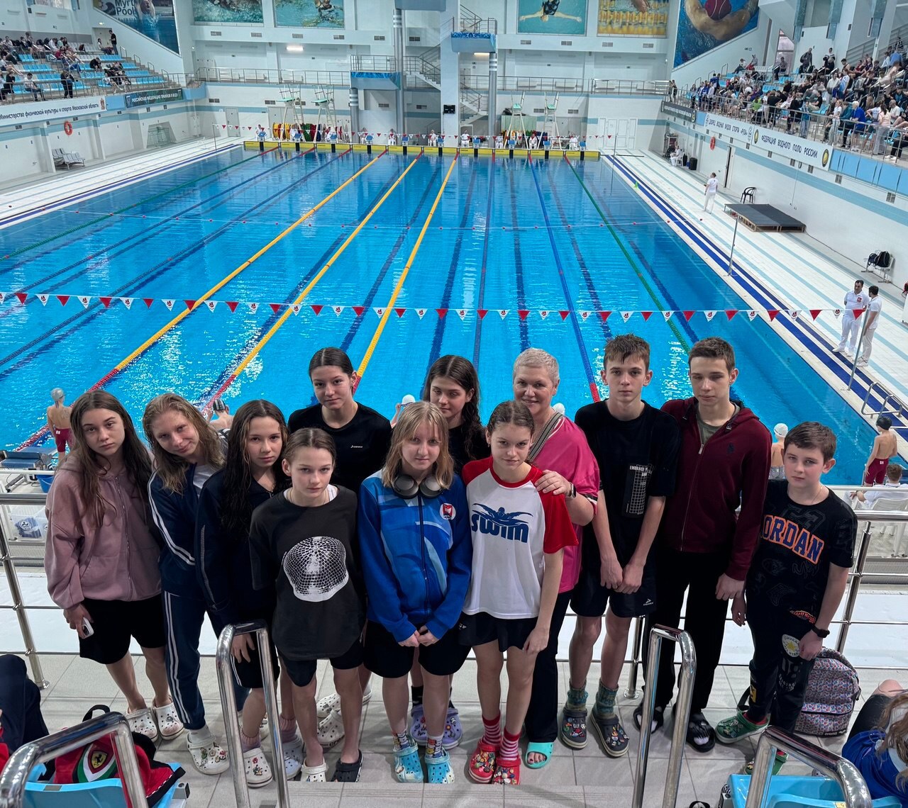 Юные пловцы фрязинского «Олимпа» показали высокие результаты на Первенстве Московской области