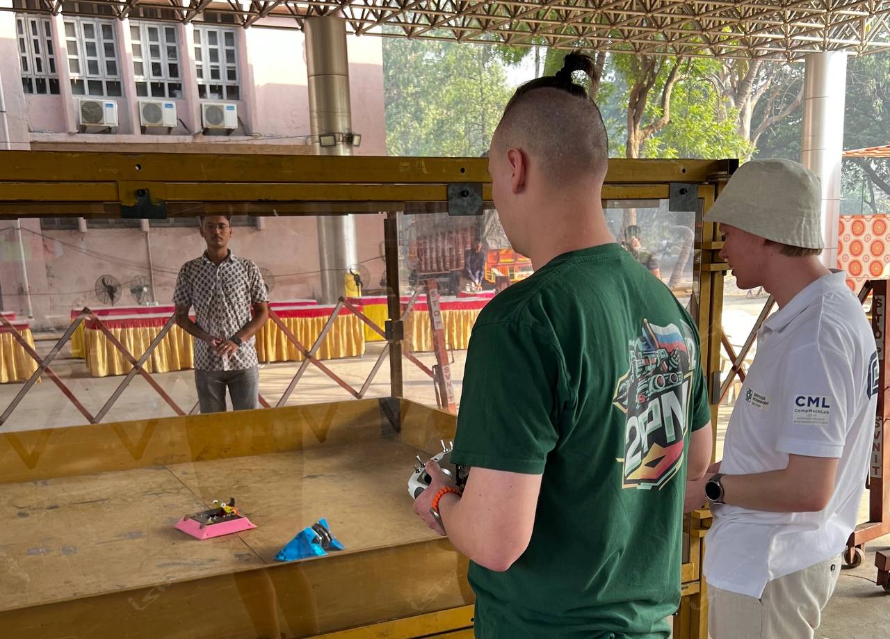 Фрязинский робот PinkPong2 стал призером на чемпионате в Индии