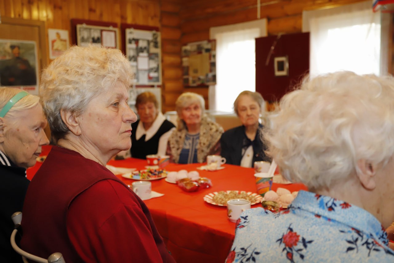 Состоялась очень важная и душевная встреча с представителями общественной организации «Дети войны»