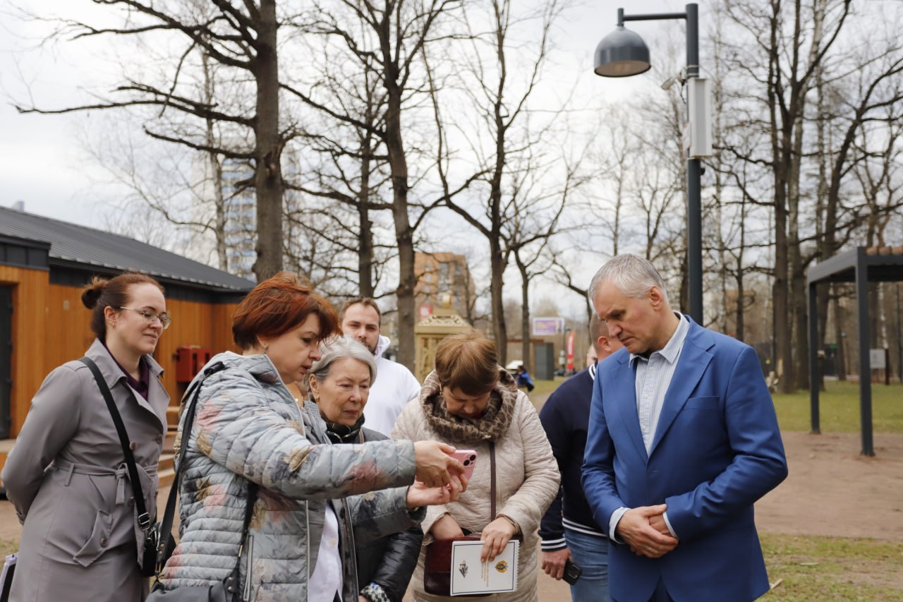 Глава городского округа Фрязино Дмитрий Воробьев вместе с членами Общественного совета парка совершил обход Фрязинского лесопарка
