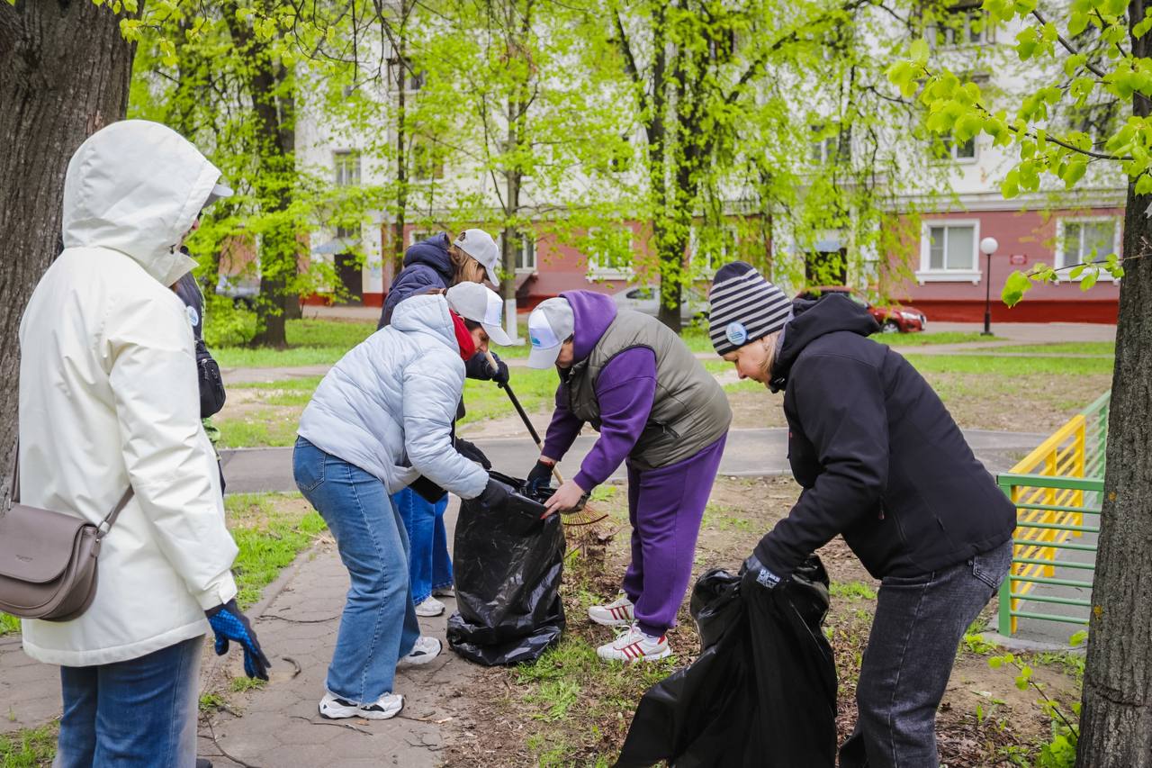 Фрязино присоединилось к Всероссийскому субботнику!