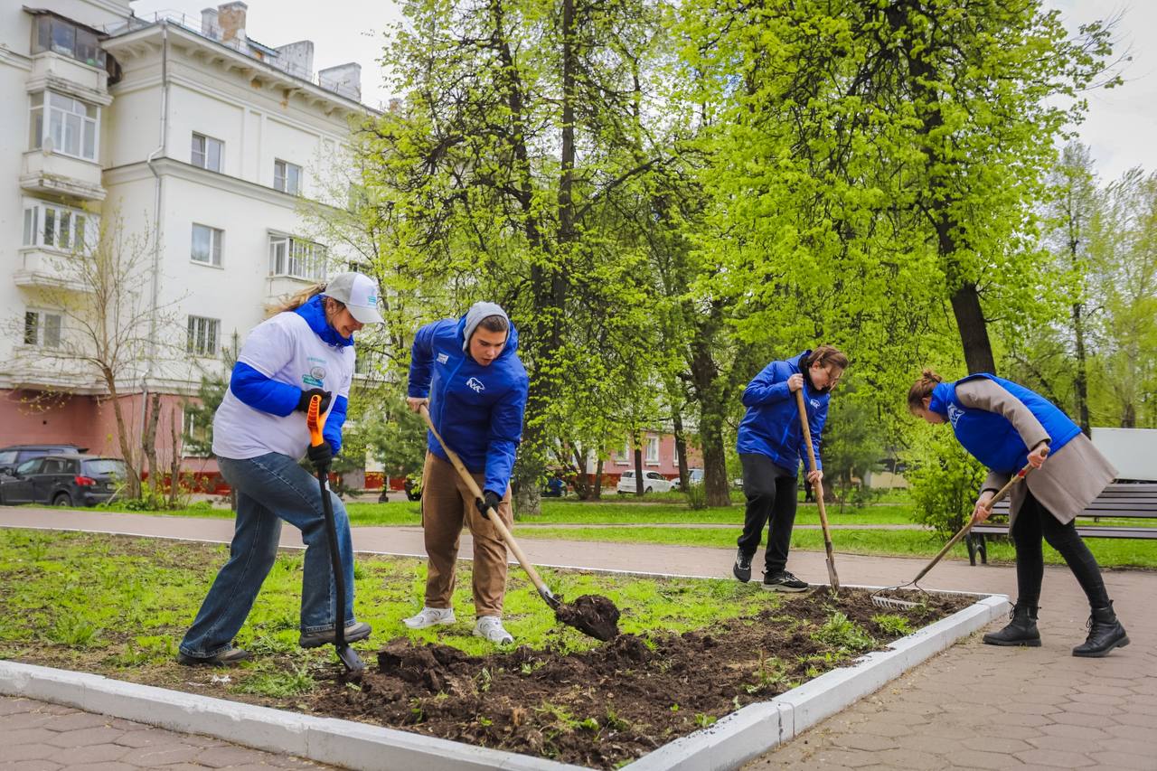 Фрязино присоединилось к Всероссийскому субботнику!