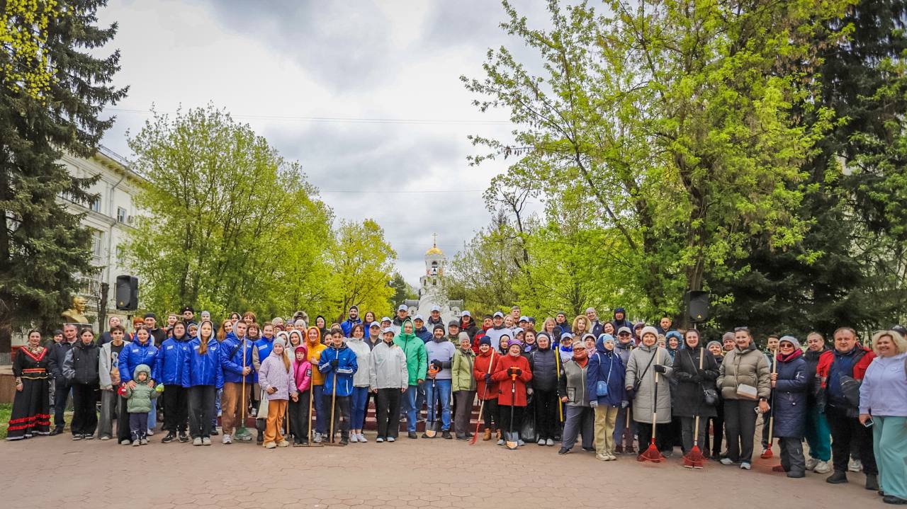 Фрязино присоединилось к Всероссийскому субботнику!