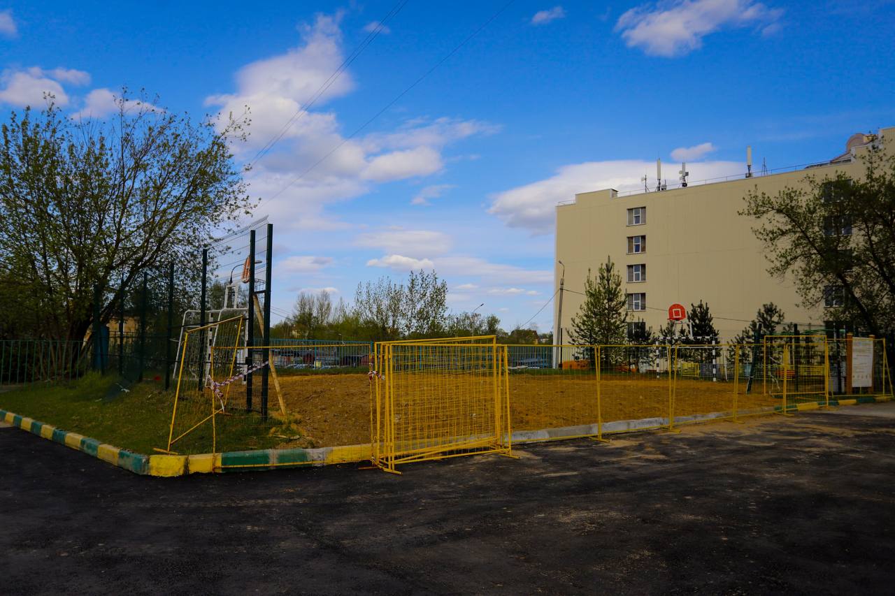Спортивная площадка у дома 19к1 на проспекте Мира будет восстановлена!