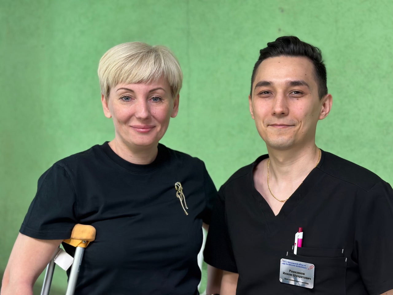 Врачи отделения травматологии во Фрязино успешно выполнили операцию пациентке с травмой колена