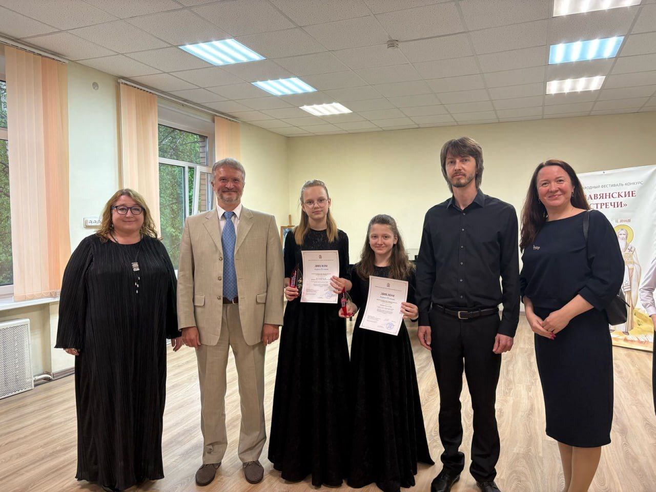 Блестящие победы фрязинских флейтисток на "Славянских встречах"!