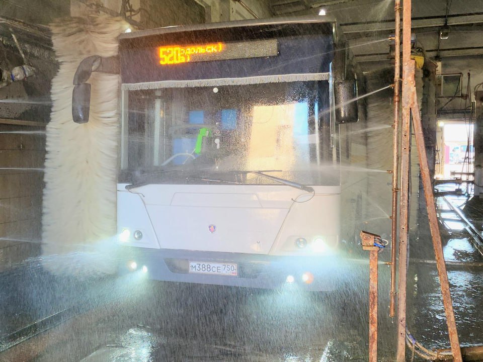 У нас стартовала акция «Чистый автобус»