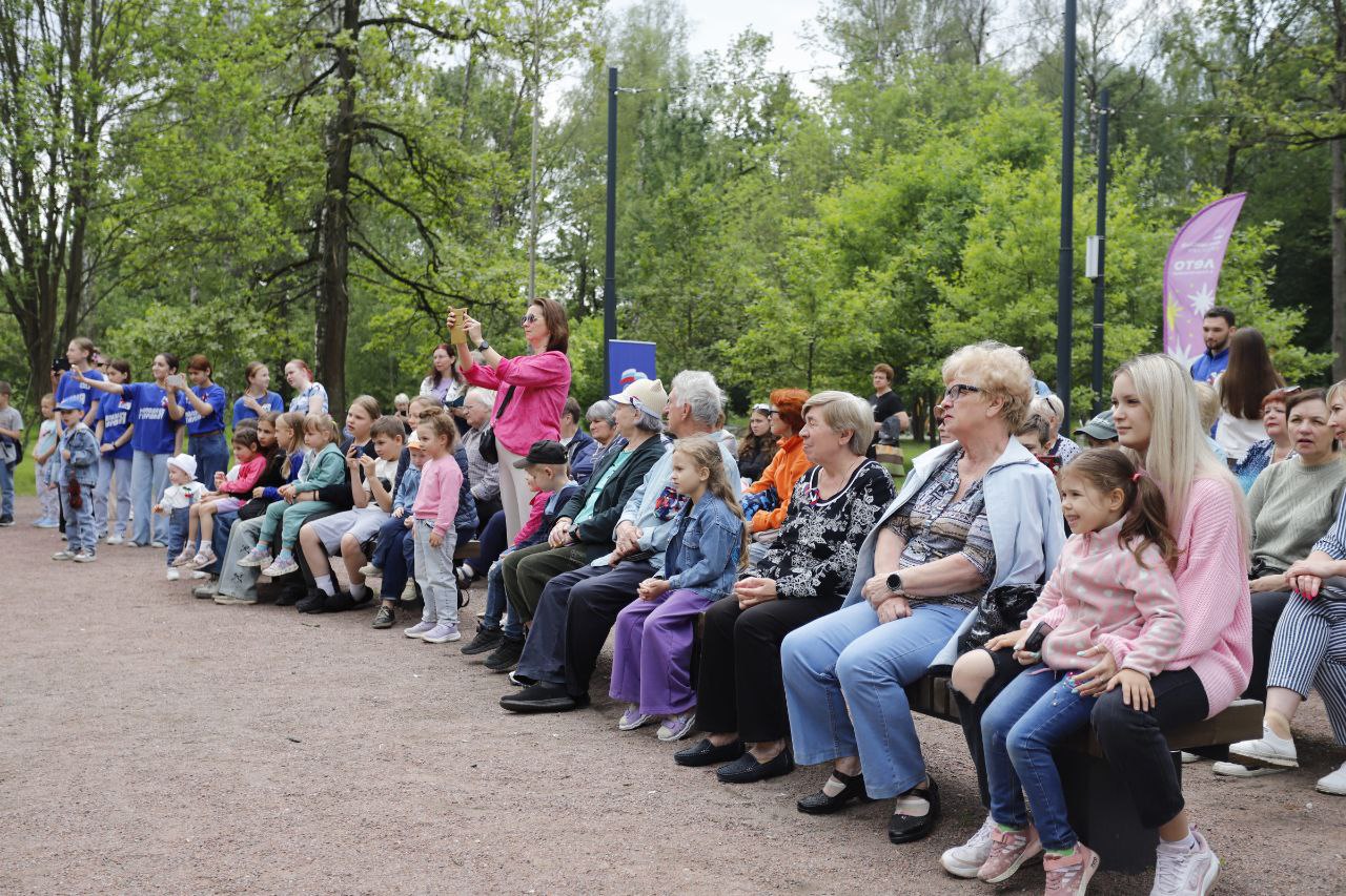 День России отметили во Фрязинском лесопарке!
