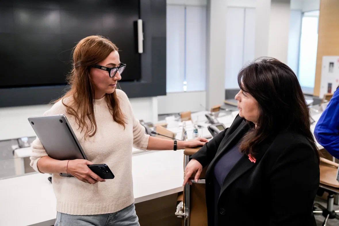 Развитие добровольчества и планы на будущее обсудили с нашим любимым министром МИМП МО Екатериной Швелидзе!