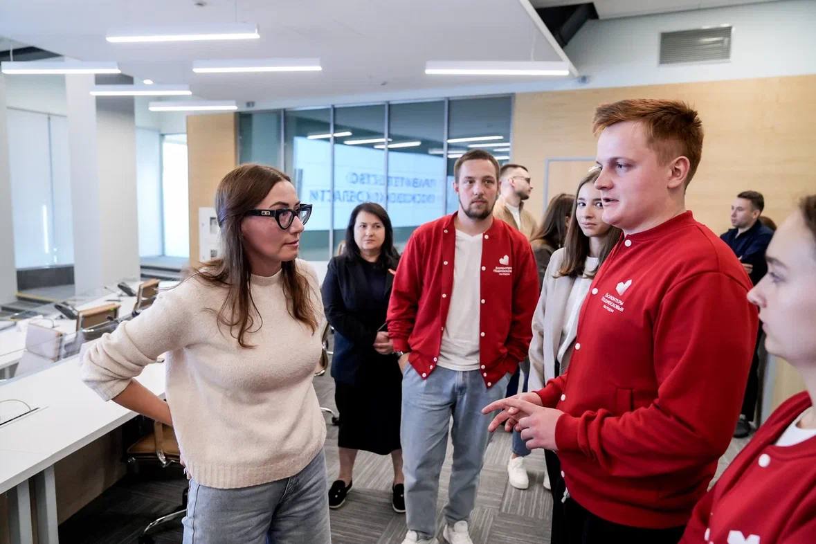 Развитие добровольчества и планы на будущее обсудили с нашим любимым министром МИМП МО Екатериной Швелидзе! 