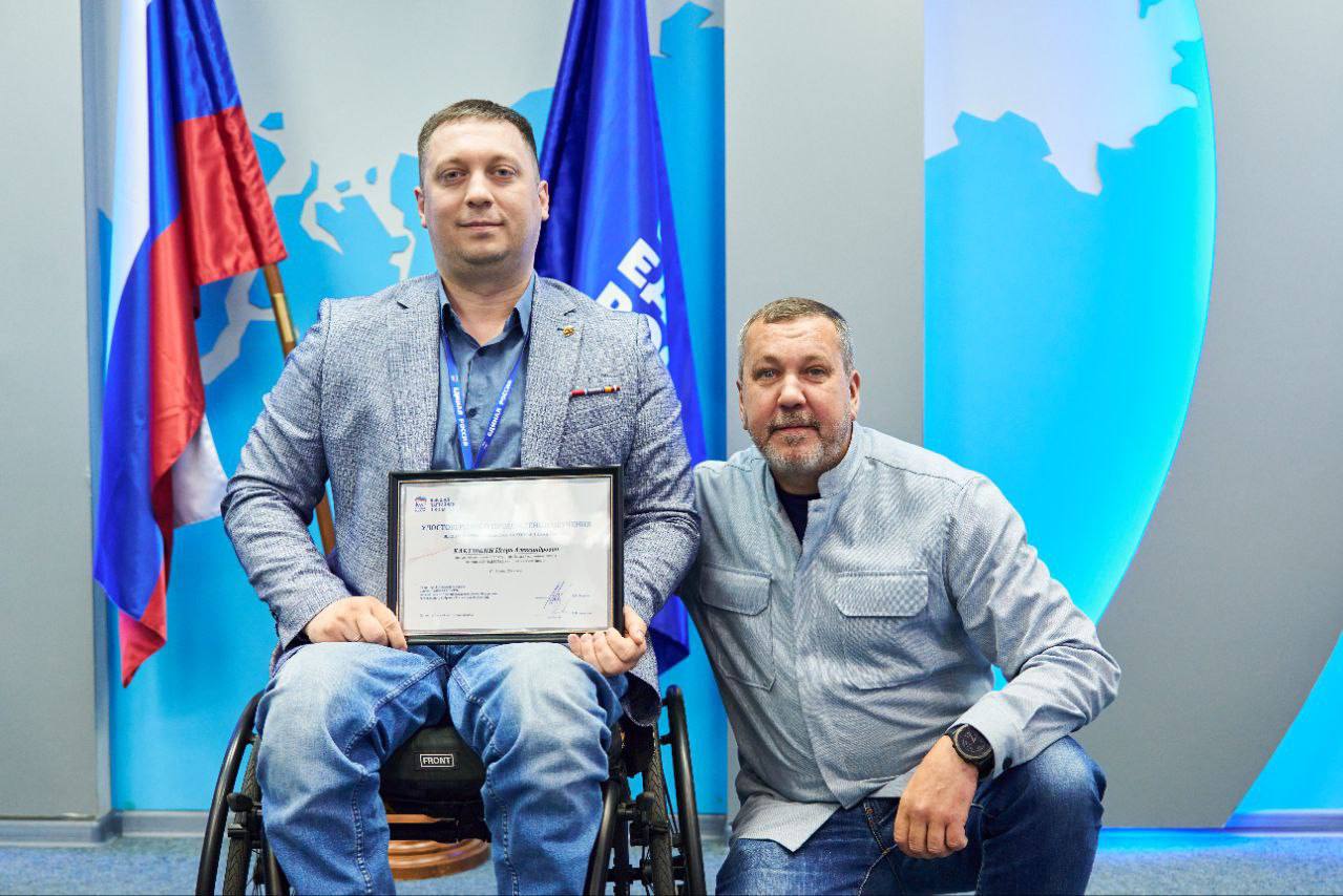 Участник специальной военной операции, руководитель Ассоциации ветеранов СВО города Фрязино Игорь Какушкин стал финалистом программы «Герои Подмосковья»