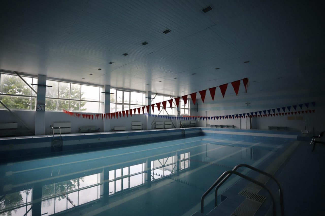 Участники СВО получили бесплатный доступ к бассейну в спортшколе «Олимп» во Фрязино