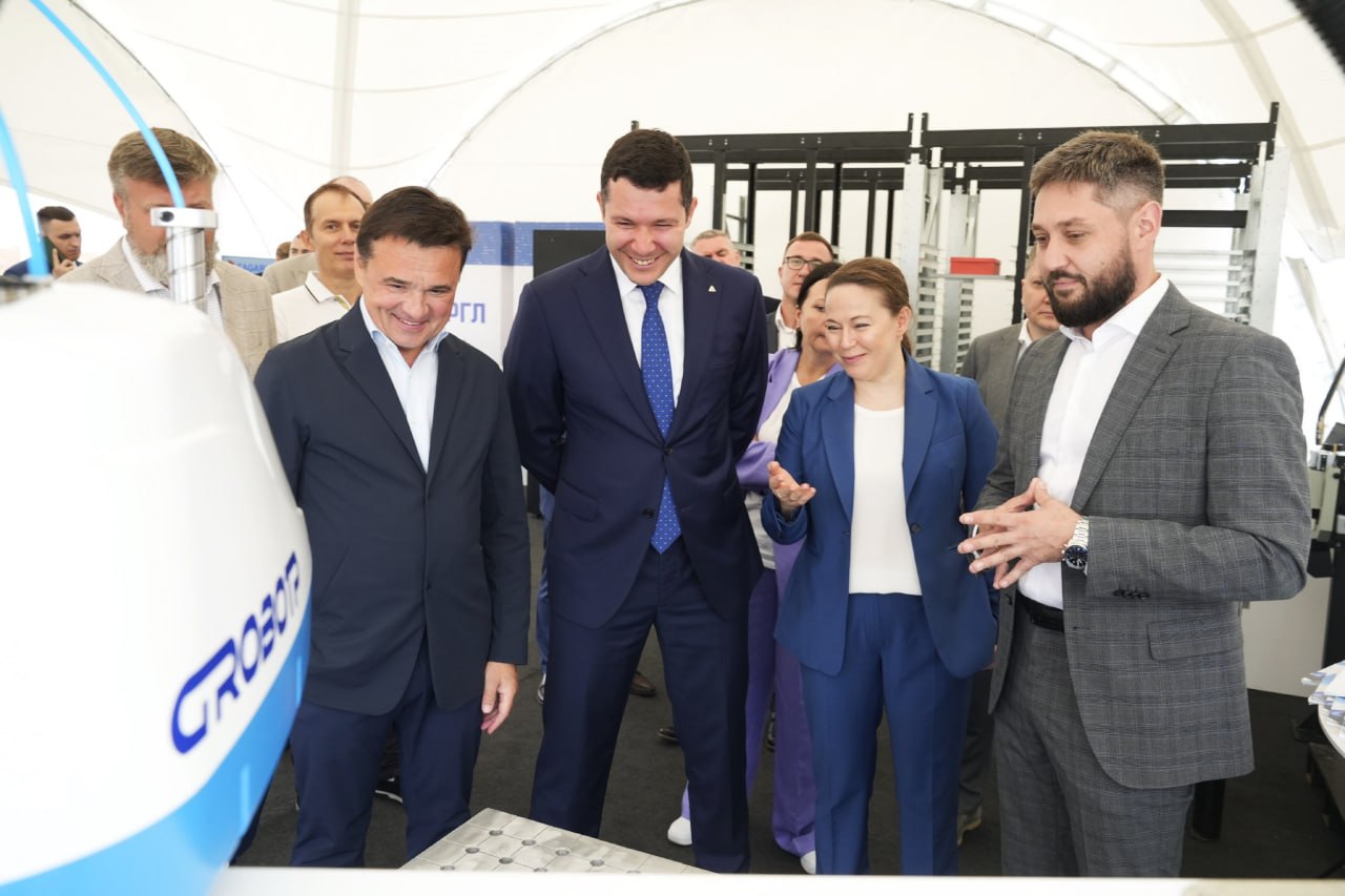 В Подмосковье мы запускаем новую отраслевую программу поддержки производителей промышленных роботов