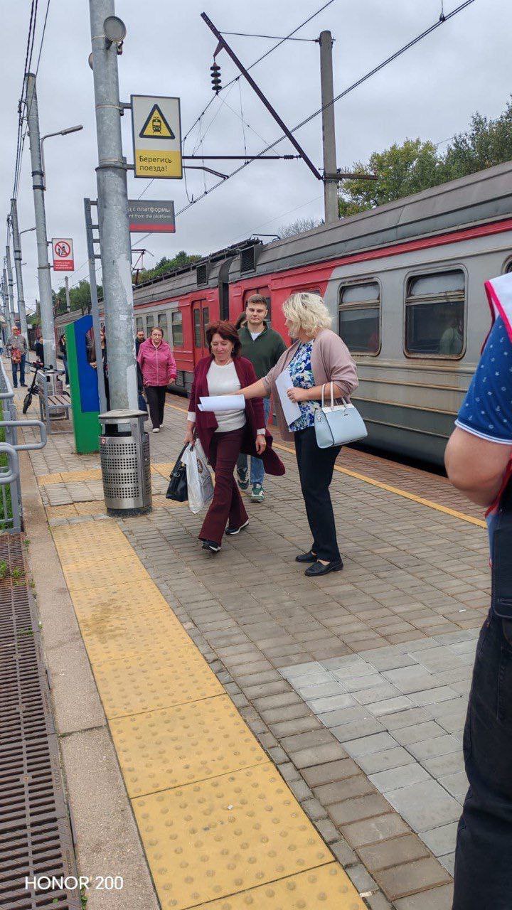 Рейд "Сохрани себе жизнь" на станции Фрязино-Товарная!