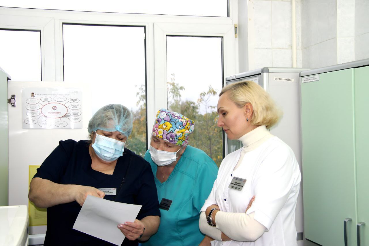 Заместитель главного врача Щелковской больницы Ирина Бурлакова отмечена Благодарностью губернатора Московской области