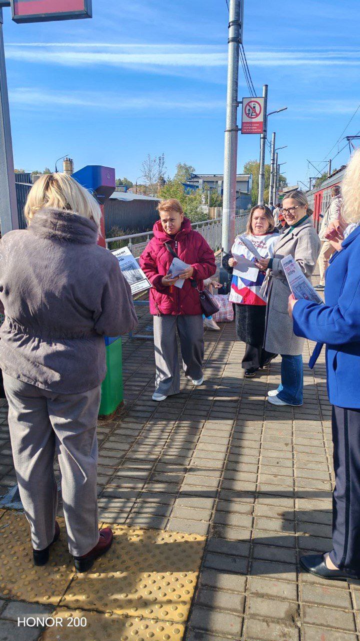 Безопасность на железной дороге: рейды во Фрязино продолжаются!