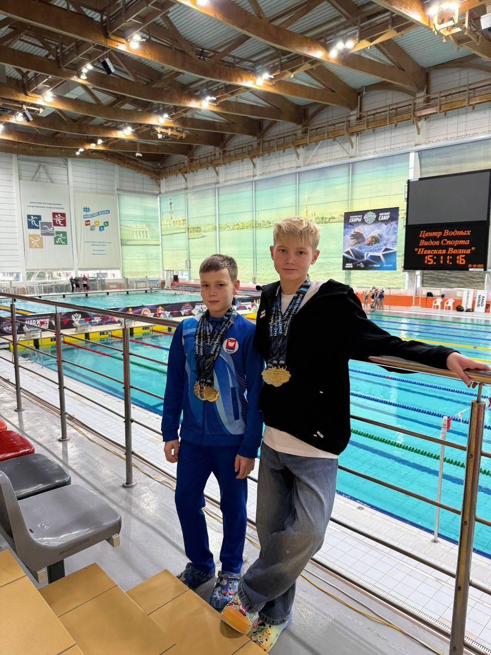 Фрязинцы – призёры Всероссийских соревнований по плаванию «Мэд Вейв Челлендж»!