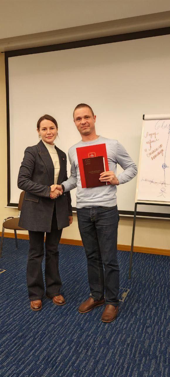 Ветеран СВО г.о. Фрязино повысил квалификацию в области публичных выступлений