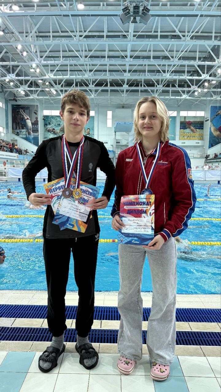 Фрязинские пловцы завоевали медали на Чемпионате и Первенстве ЦФО