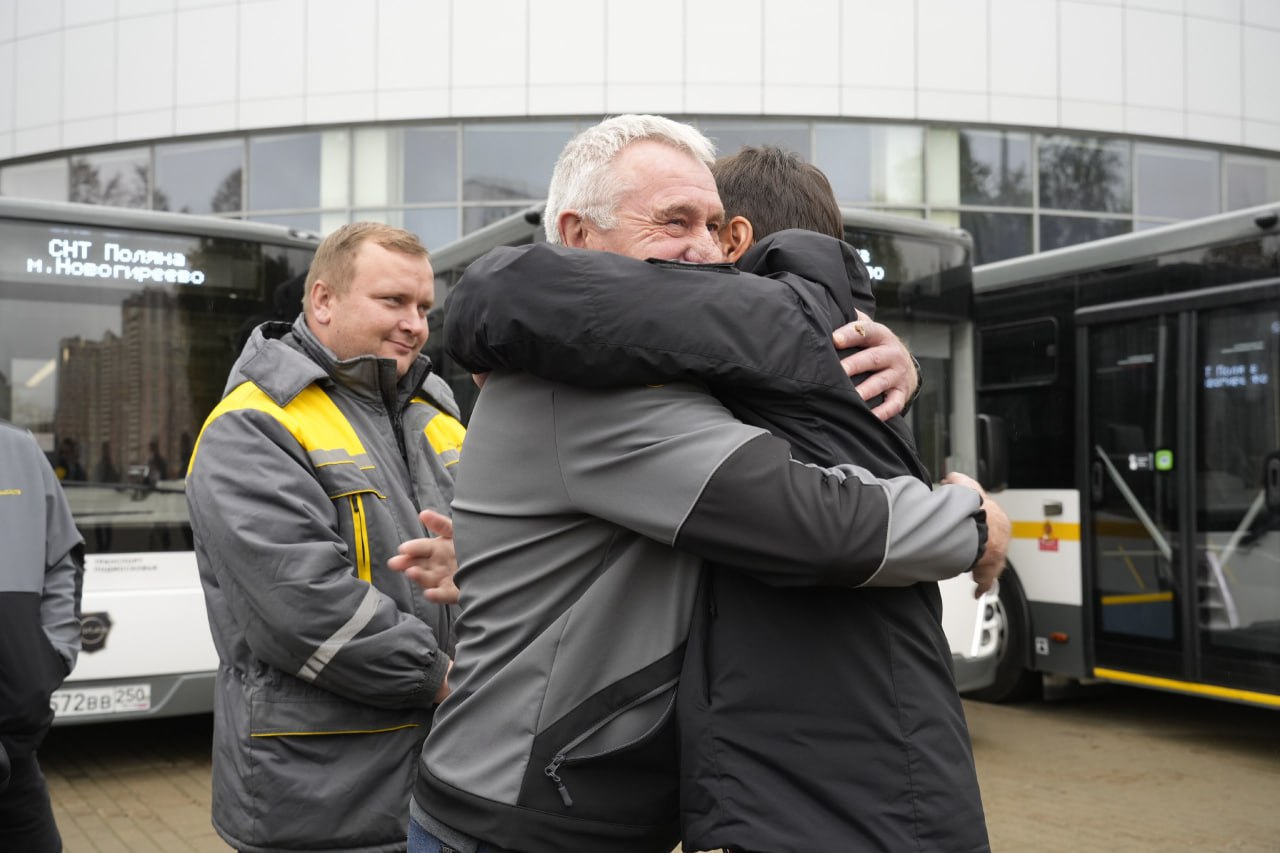 Сегодня передали «Мострансавто» 20 новых автобусов ЛиАЗ