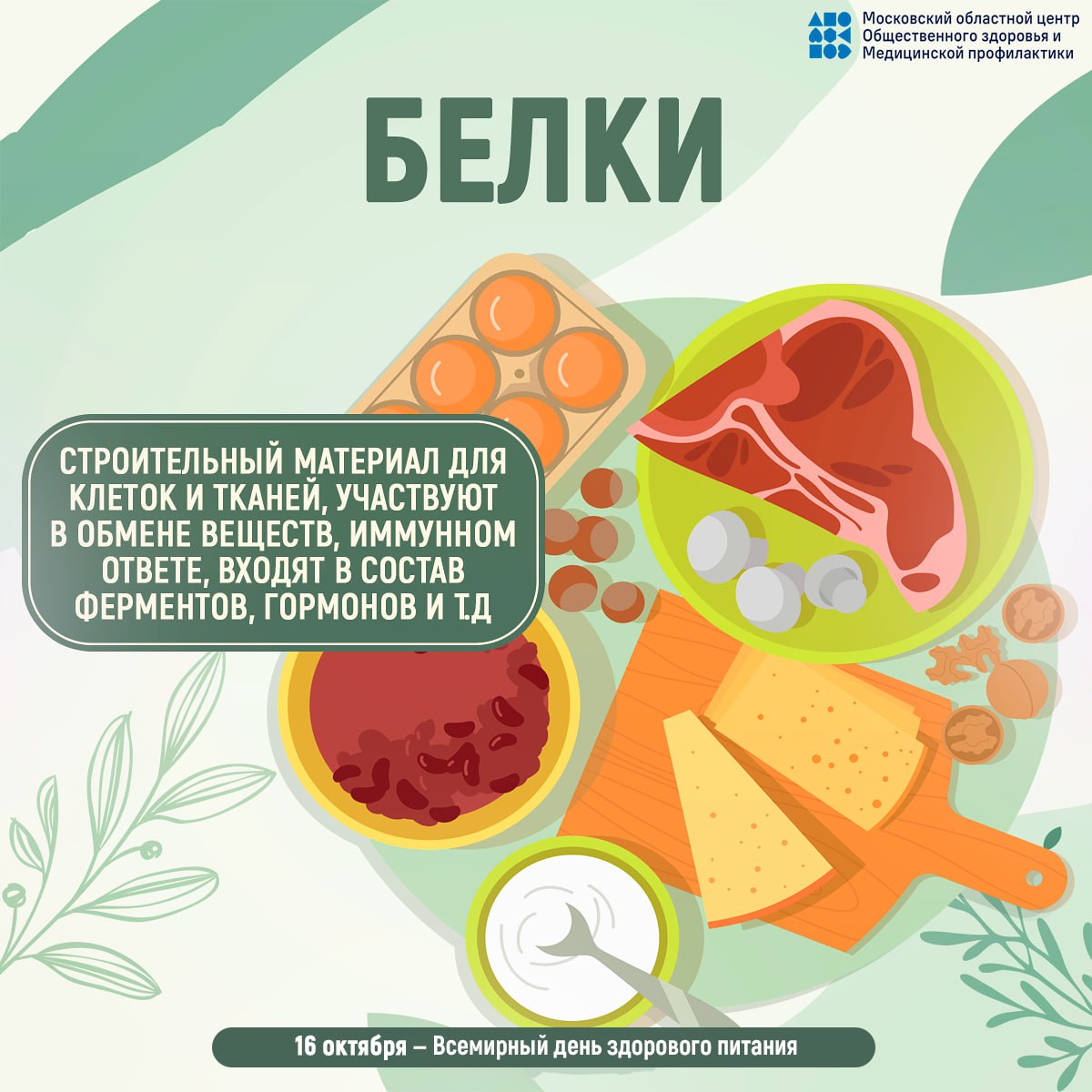 16 октября - всемирный день здорового питания