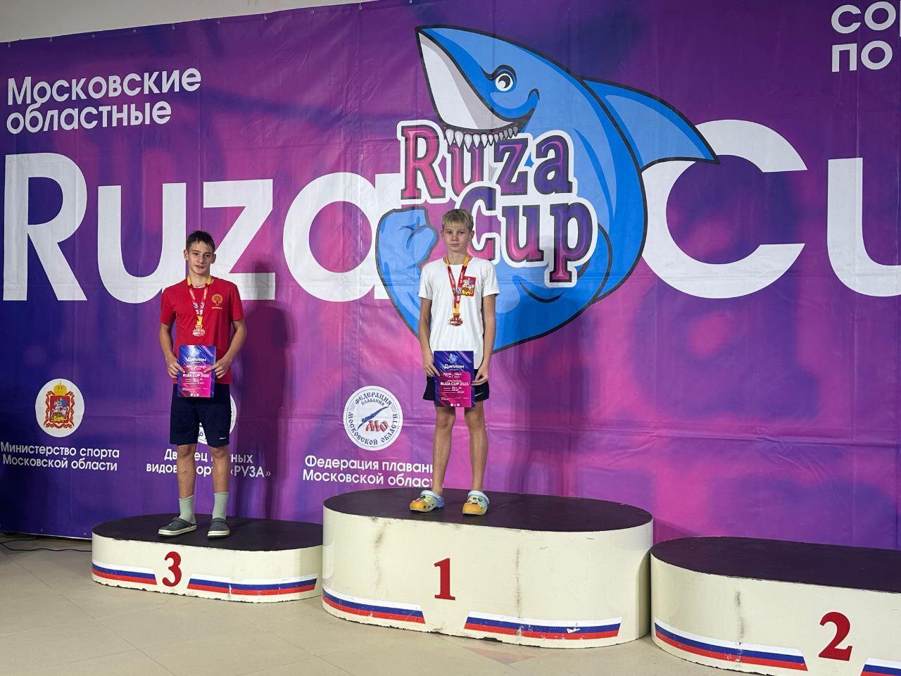Юные пловцы Фрязино успешно выступили на областных соревнованиях «RUZA-CUP»