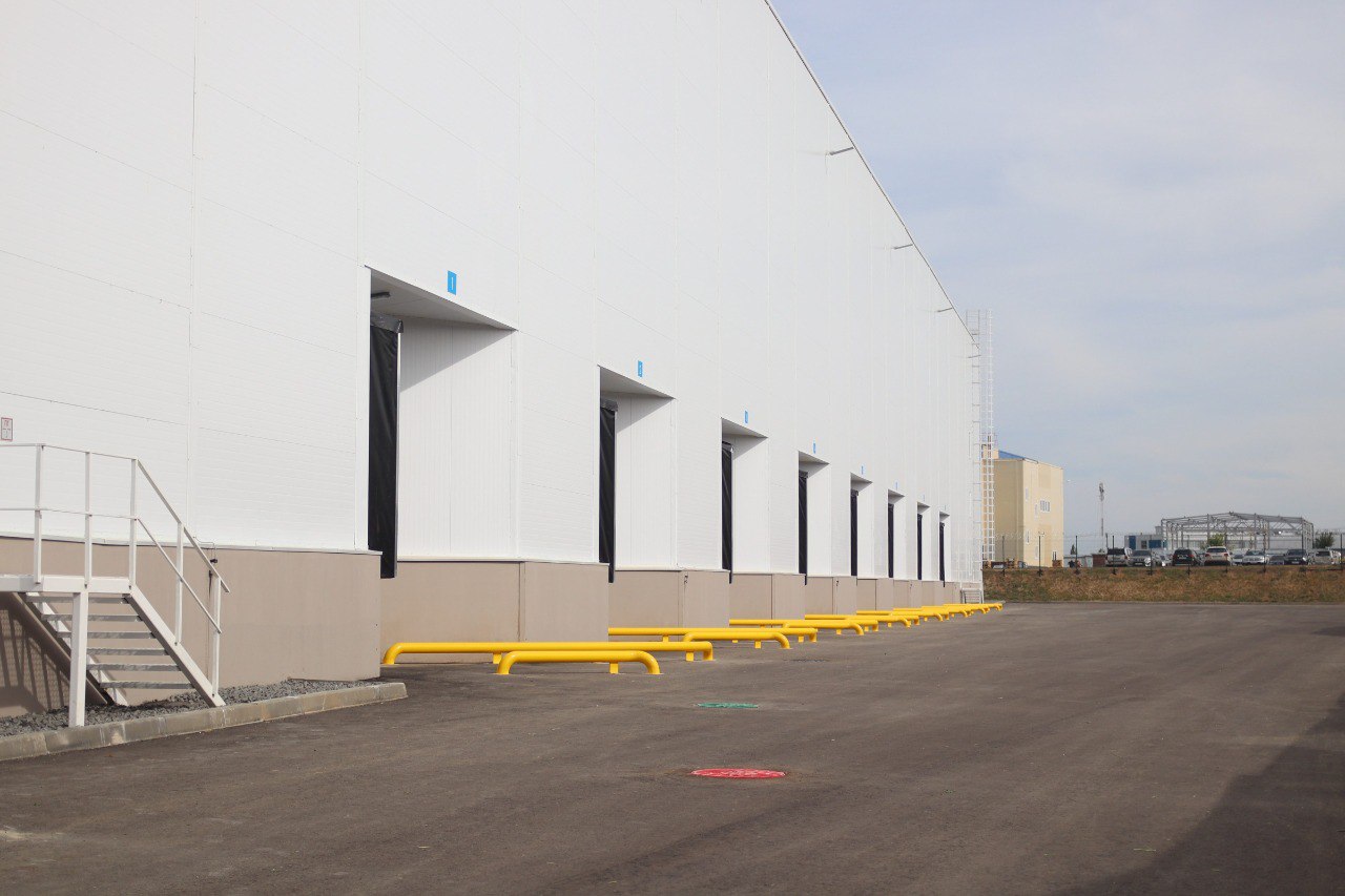 Глава городского округа Фрязино Дмитрий Воробьев посетил новый складской морозильный комплекс «Экохолод»