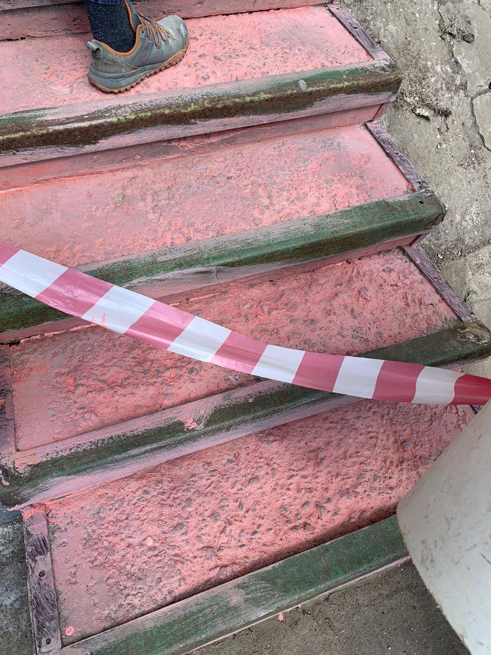 состояние лестницы по адресу: проспект Мира, д.20а