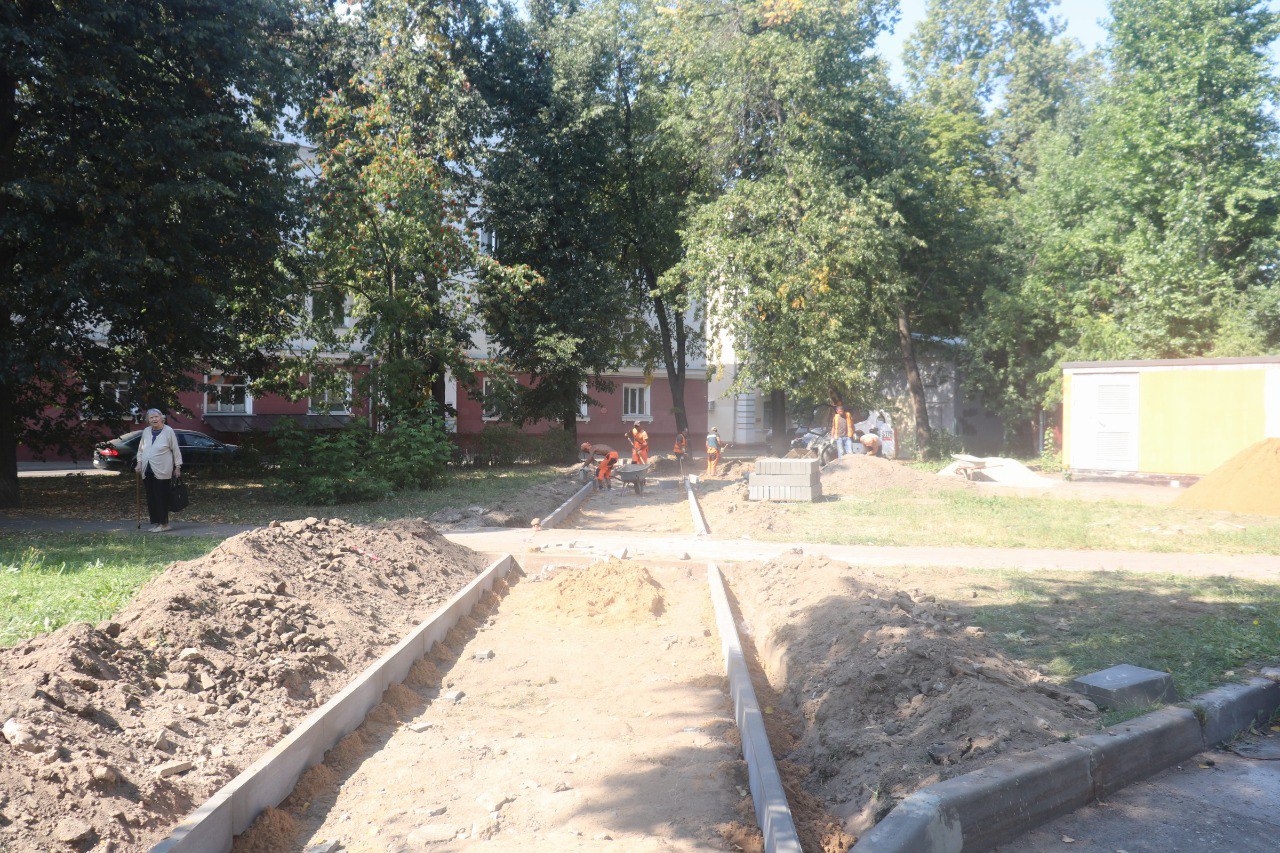 Реализация проекта губернатора Московской области Андрея Воробьева «Пешком» идет полным ходом!