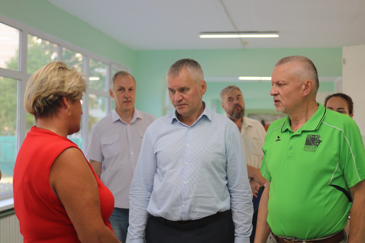 Глава городского округа Фрязино Дмитрий Воробьев посетил школу №5.