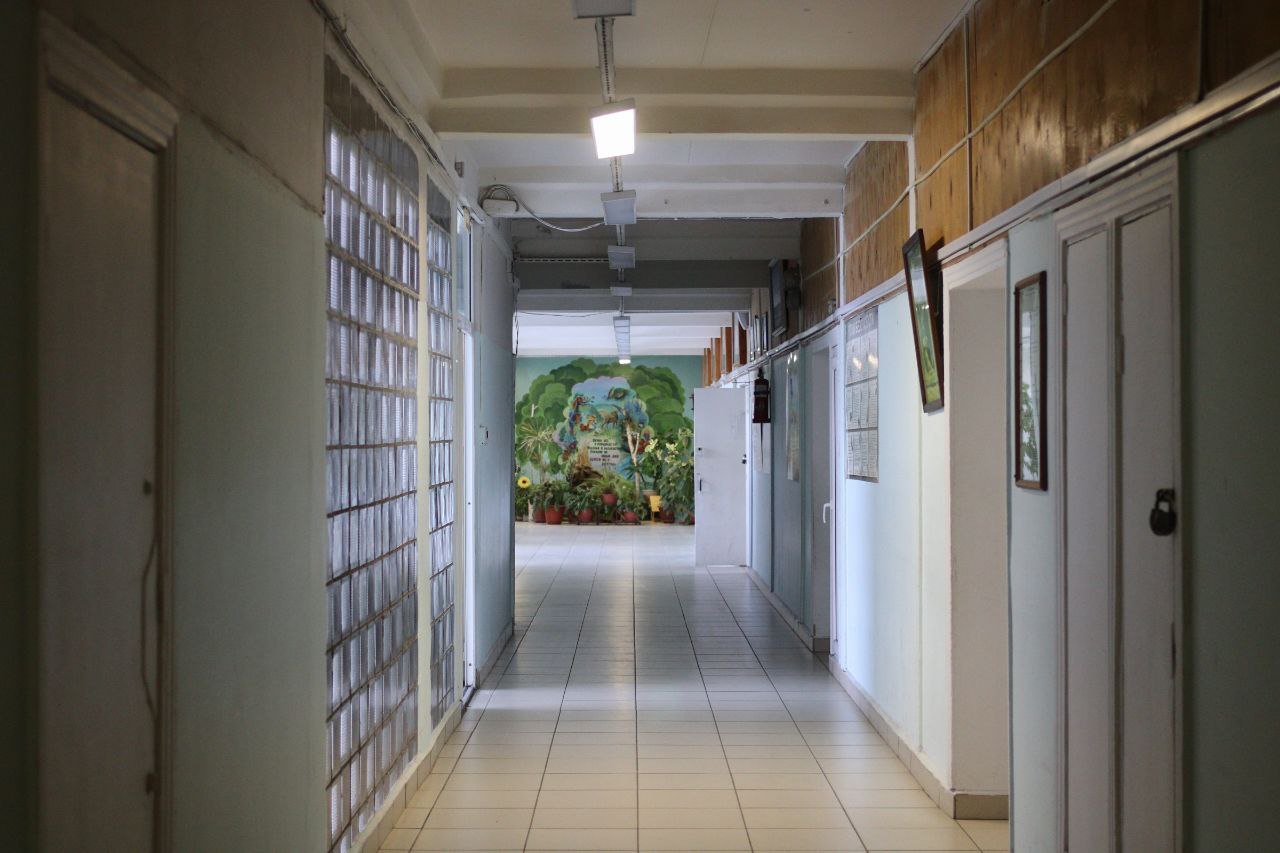 11 августа 2022 года глава городского округа Фрязино Дмитрий Воробьев посетил школу №4