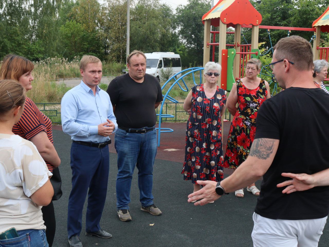 Встреча с жителями дома №5 по Окружному проезду