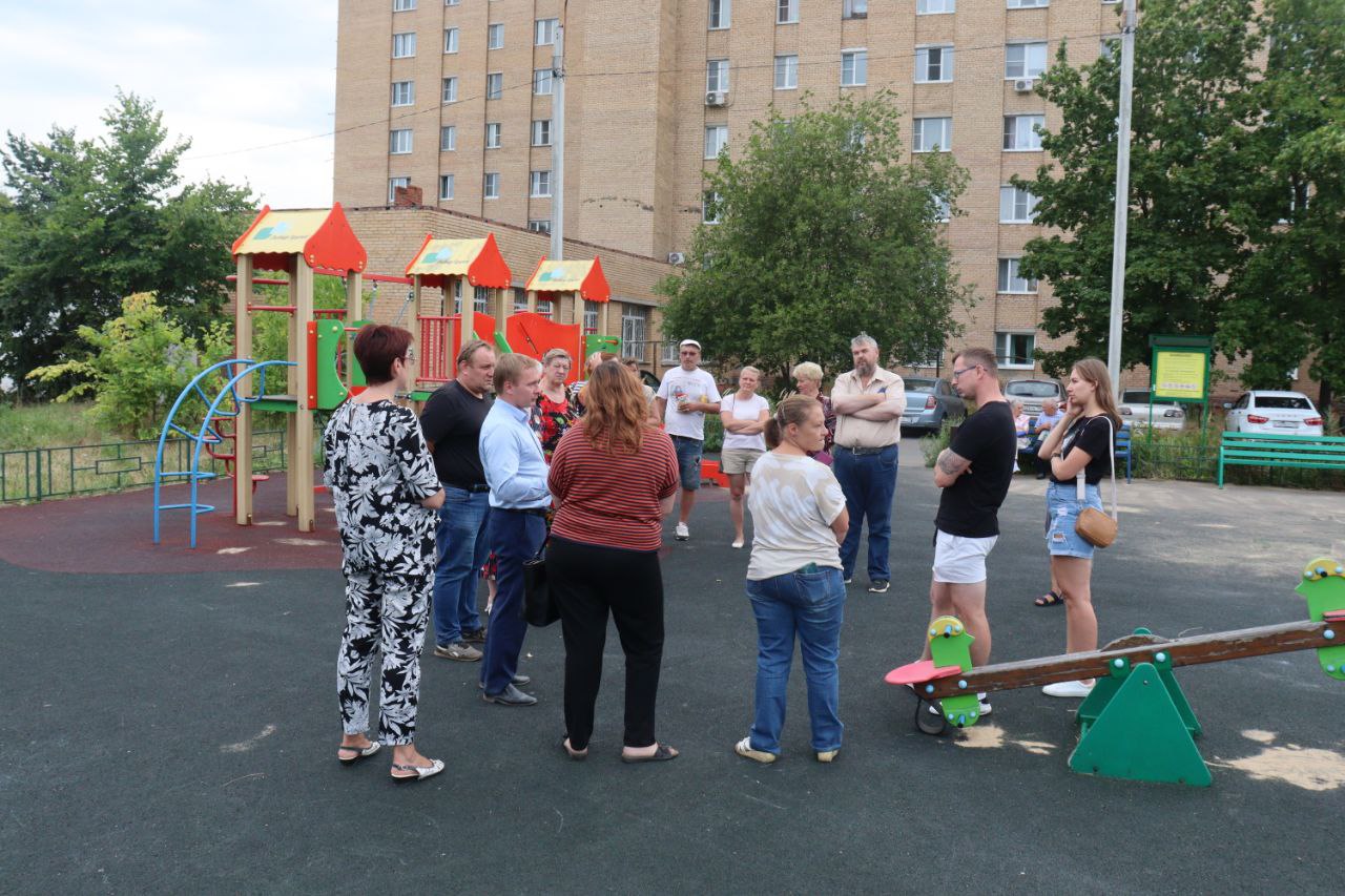 Встреча с жителями дома №5 по Окружному проезду