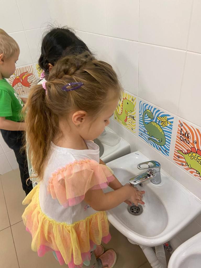 Первые занятия в обновленном дошкольном отделении школы №2